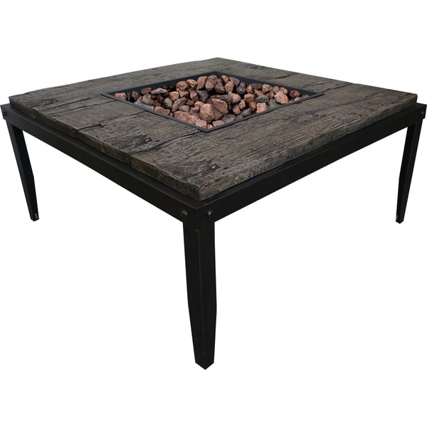 UF LP Gas Slate Outdoor Firebowl