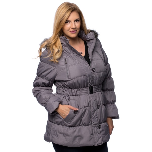 juniors long puffer coat