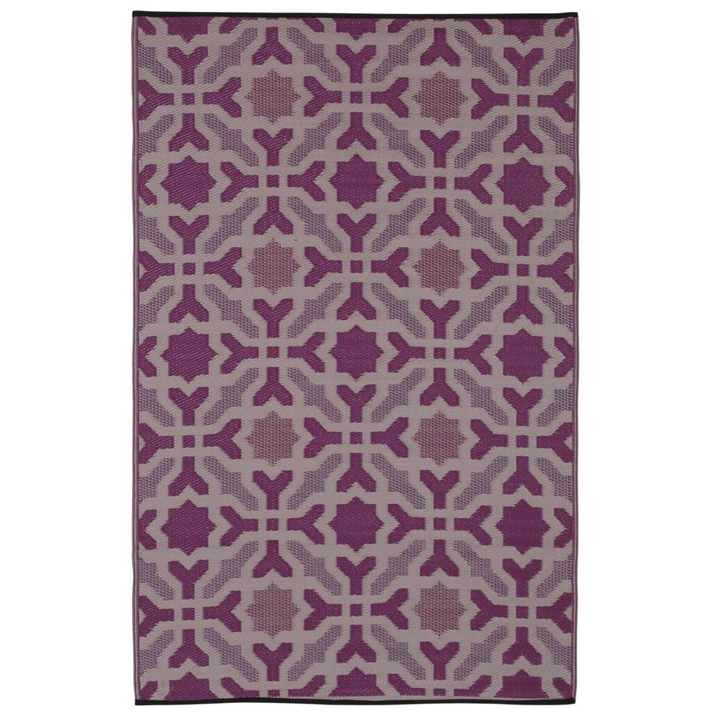 Handmade Seville - Multicolor - Purple (India) - 3' x 5'