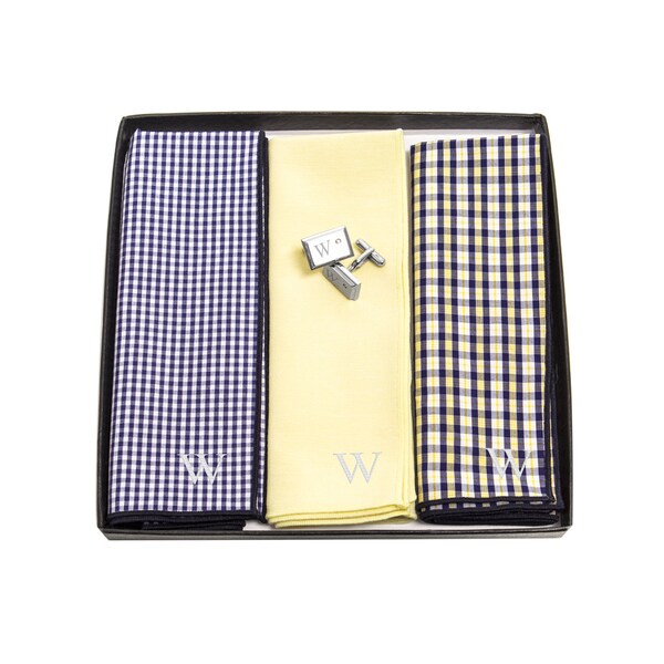 gingham handkerchief