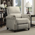 ProLounger Barley Tan Linen Push Back Recliner Chair