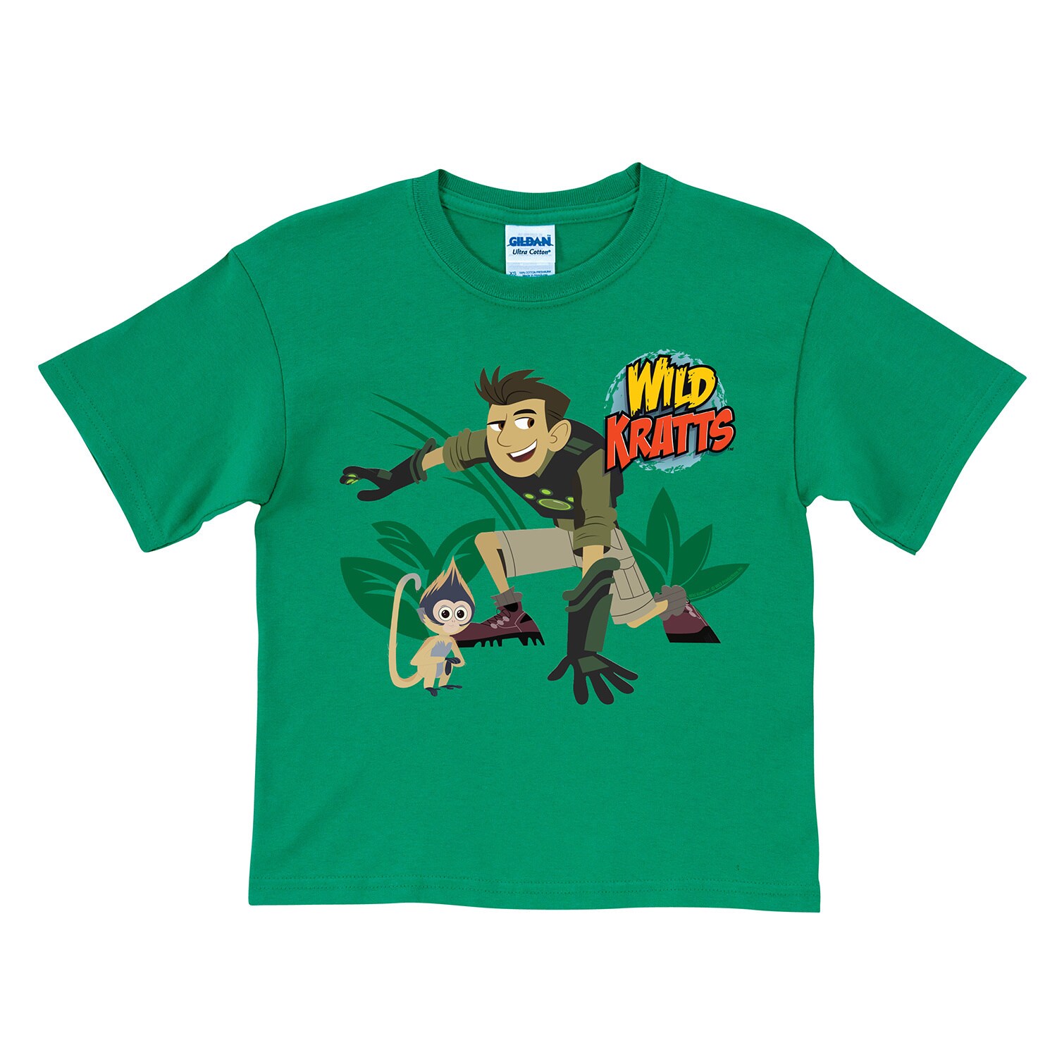 Wild Kratts Chris and Grabsy Green T-Shirt - Overstock - 10595031