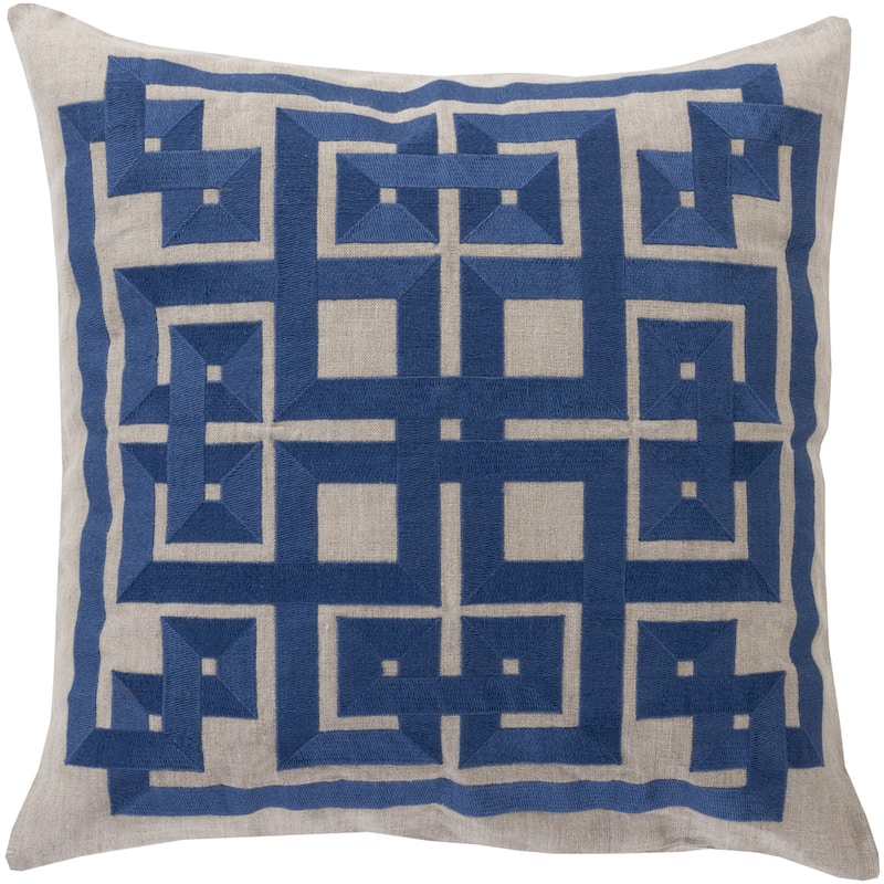 Decorative Felipe 22-inch Geometric Pillow