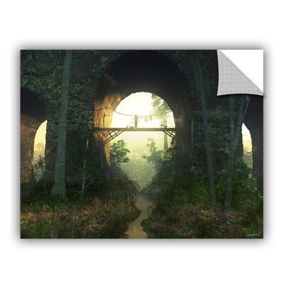 ArtAppealz Cynthia Decker 'Bridge Under The Bridge' Removable Wall Art