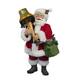 Shop Kurt Adler 10-inch Leg Lamp Fabric Mache Santa with Light - Free ...
