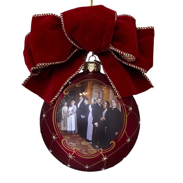 Shop Kurt Adler 120mm Downton Abbey Glass Ball Ornament - Free Shipping ...