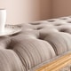 preview thumbnail 7 of 5, Copper Grove Diascia Grey Upholstered Bench