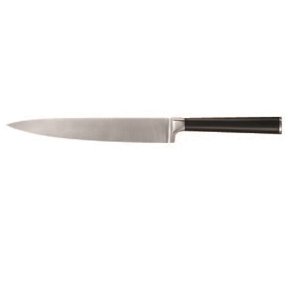 Ginsu Chikara Series Forged 420J Japanese Stainless Steel Slicing and Carving Knife - Black