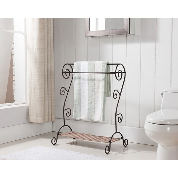 Shop K&B 1417 Towel Rack - Free Shipping Today - Overstock - 10596687