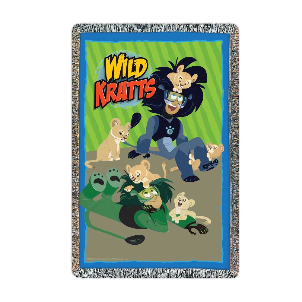Wild Kratts Lion Around Throw