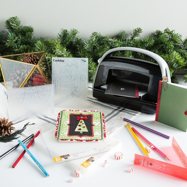 Cricut Cuttlebug Die Cutting and Embossing Holiday Kit (Limited Edition