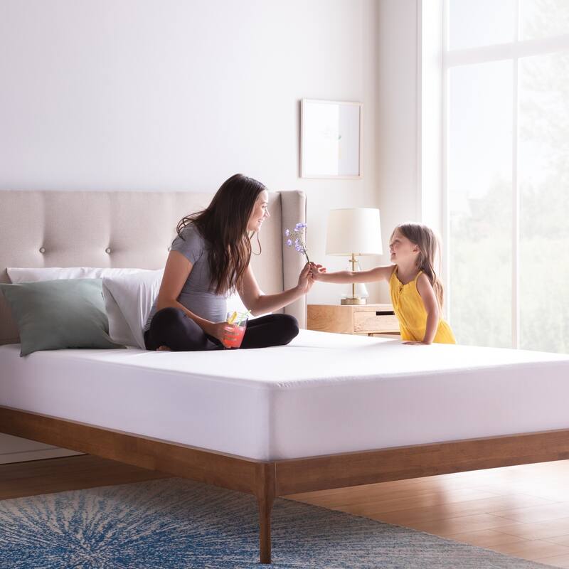 Linenspa TopTight Premium Mattress Protector by Linenspa - White