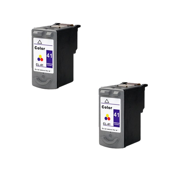 2 Pack Cl-41 Color Compatible Ink Cartridge For Canon Pixma MP140 Pixma MP150 Pixma MP160 (pack of 2)