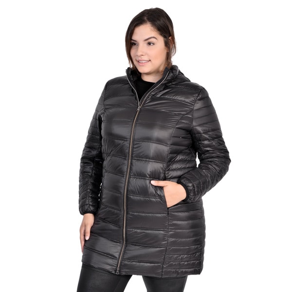 Packable Down Coat ( Plus Size 