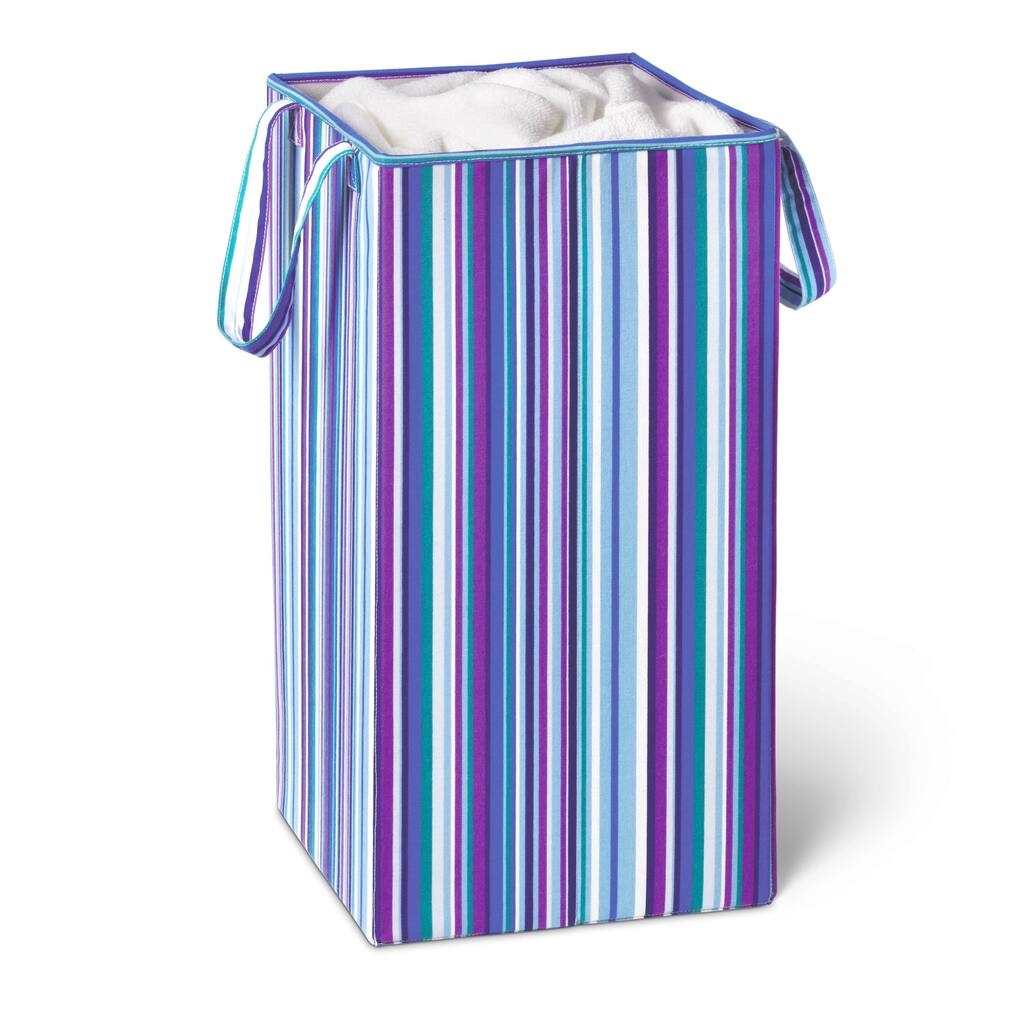 Honey-Can-Do HMP-01134 Rectangular Collapsible Hamper with Handles