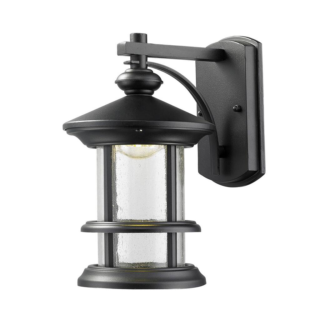 Avery Home Lighting Genesis Black Outdoor Wall Light