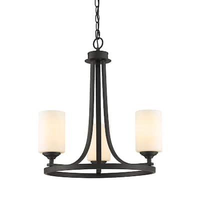 Avery Home Lighting Bordeaux 3-lights Bronze Chandelier