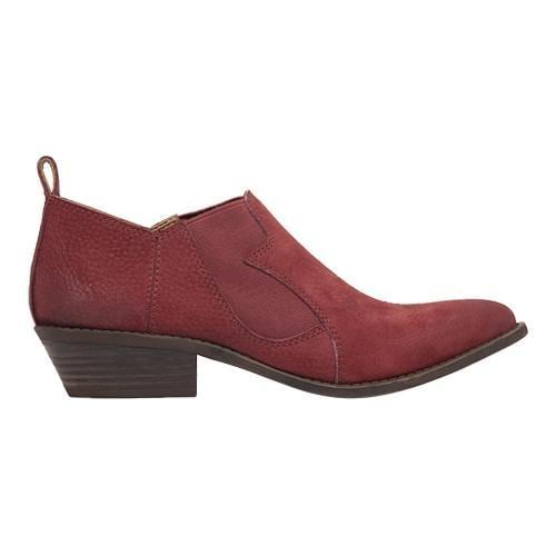 lucky brand red booties