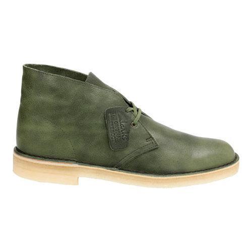 green clarks desert boots