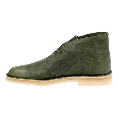 clarks desert boots mens green