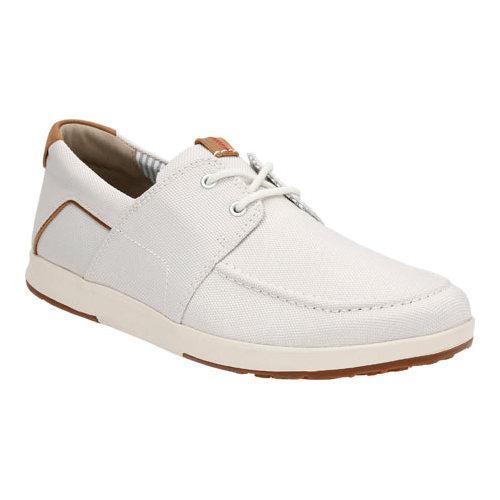 clarks sneakers mens white