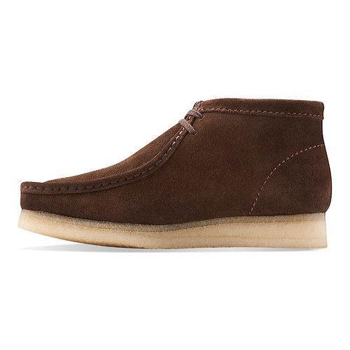 wallabee clarks brown