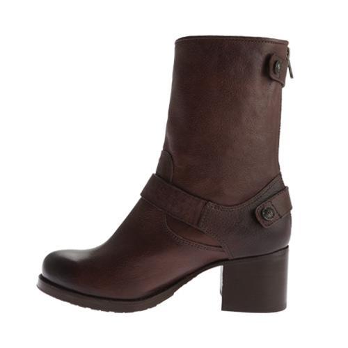 frye boots with zipper in back