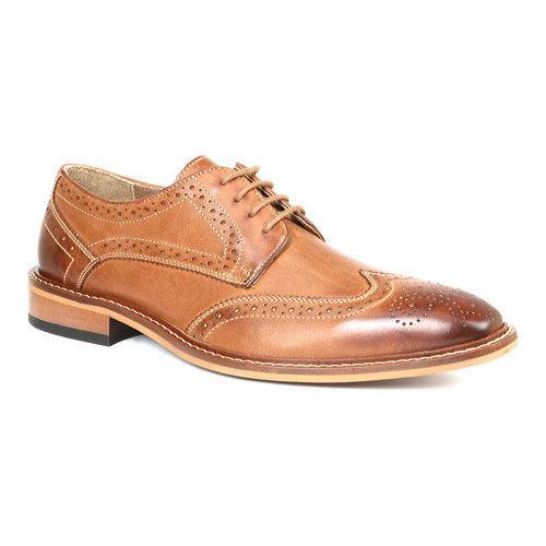 Men's Giorgio Brutini 4 Eyelet 282 Sportive Wing Tip 25069 Rust Sportive Leather
