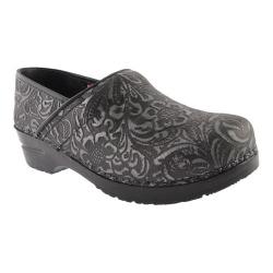 sanita black clogs