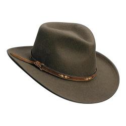 Scala Classico Men's Crushable Wool Felt Outback Hat - Free Shipping ...