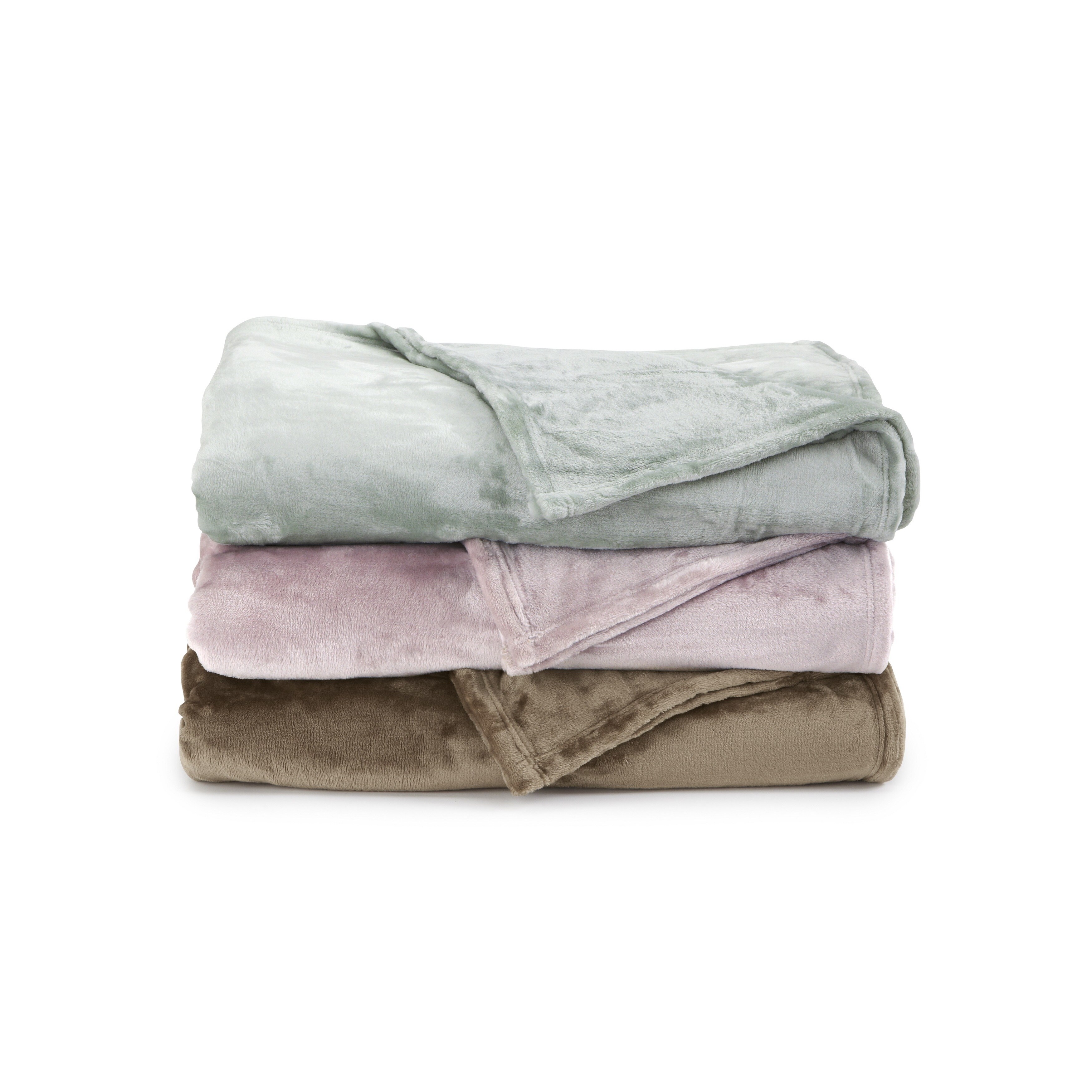 Best Soft Heavy Blanket Purple Woven Sensory 102 x 90 Inch Thick Plush
