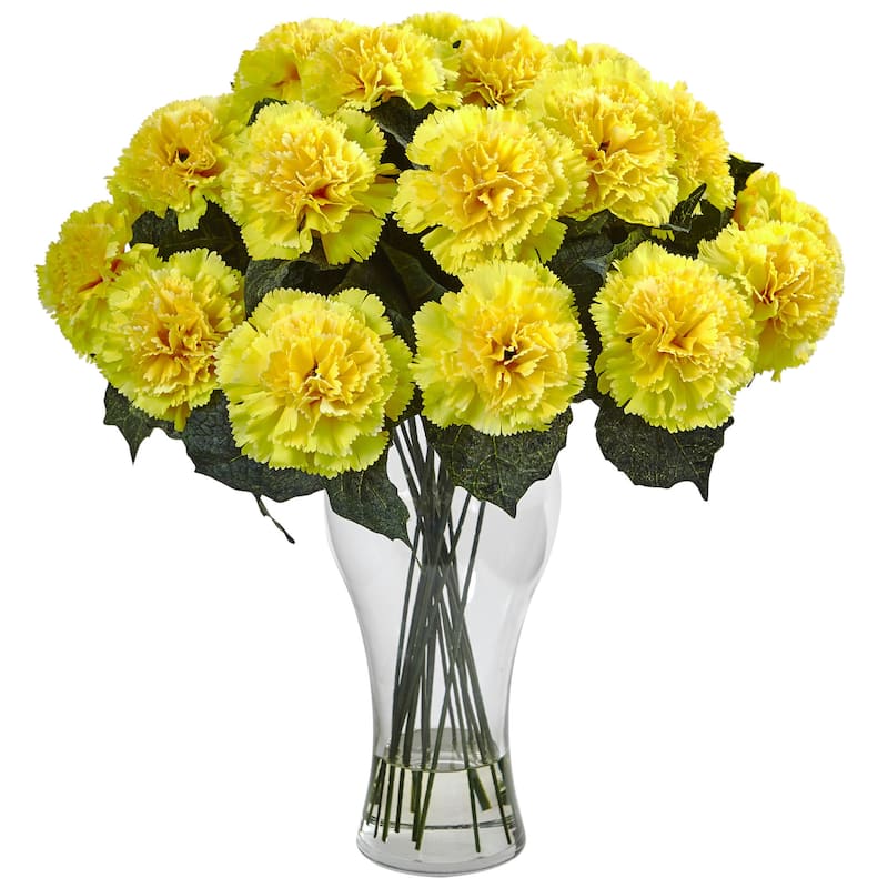 Carnation Arrangement w/Vase