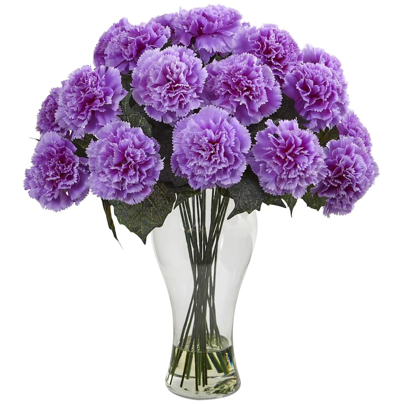 Carnation Arrangement w/Vase