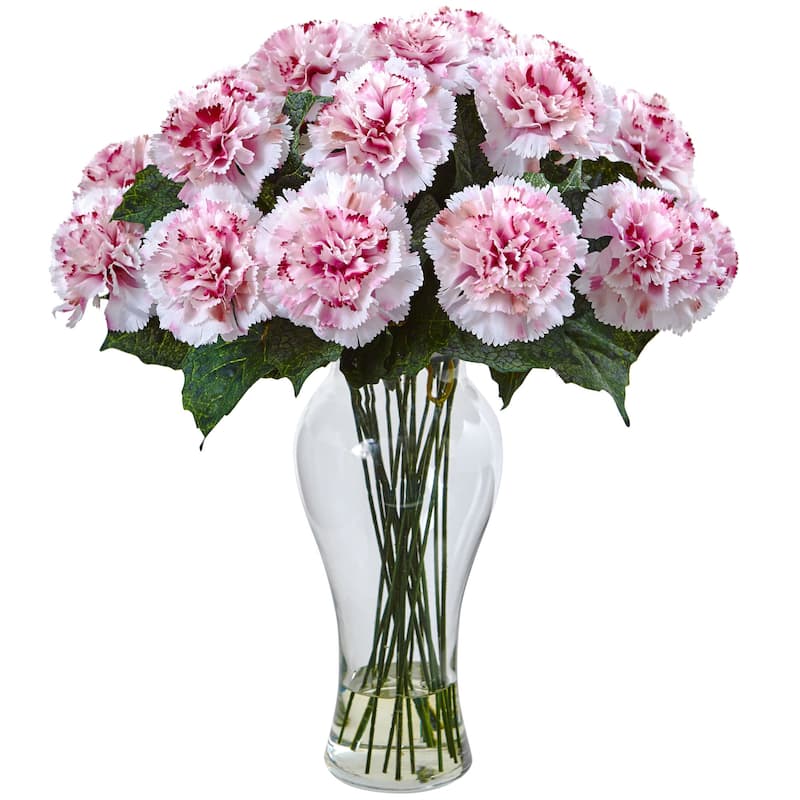 Carnation Arrangement w/Vase