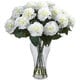 preview thumbnail 3 of 6, Carnation Arrangement w/Vase