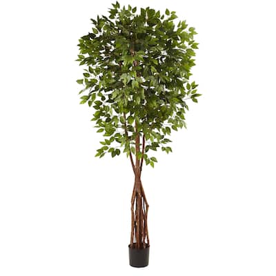 7.5-foot Super Deluxe Artificial Ficus Tree