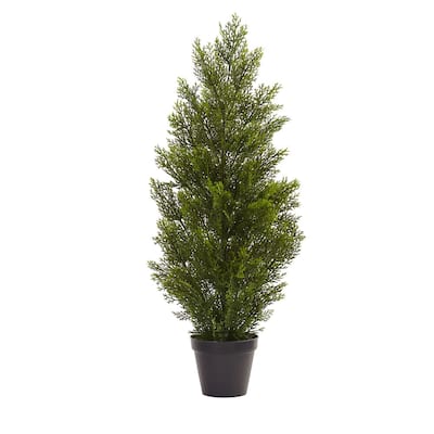 3-foot Mini Cedar Pine Tree (Indoor/Outdoor) - Green