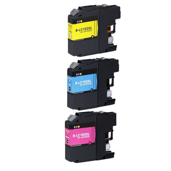 C//M//Y LC-3017XL3PKS SuppliesMAX Compatible Replacement for Brother MFC-J5330//J5335//J5730//J76530//J6830DW High Yield Inkjet Combo Pack