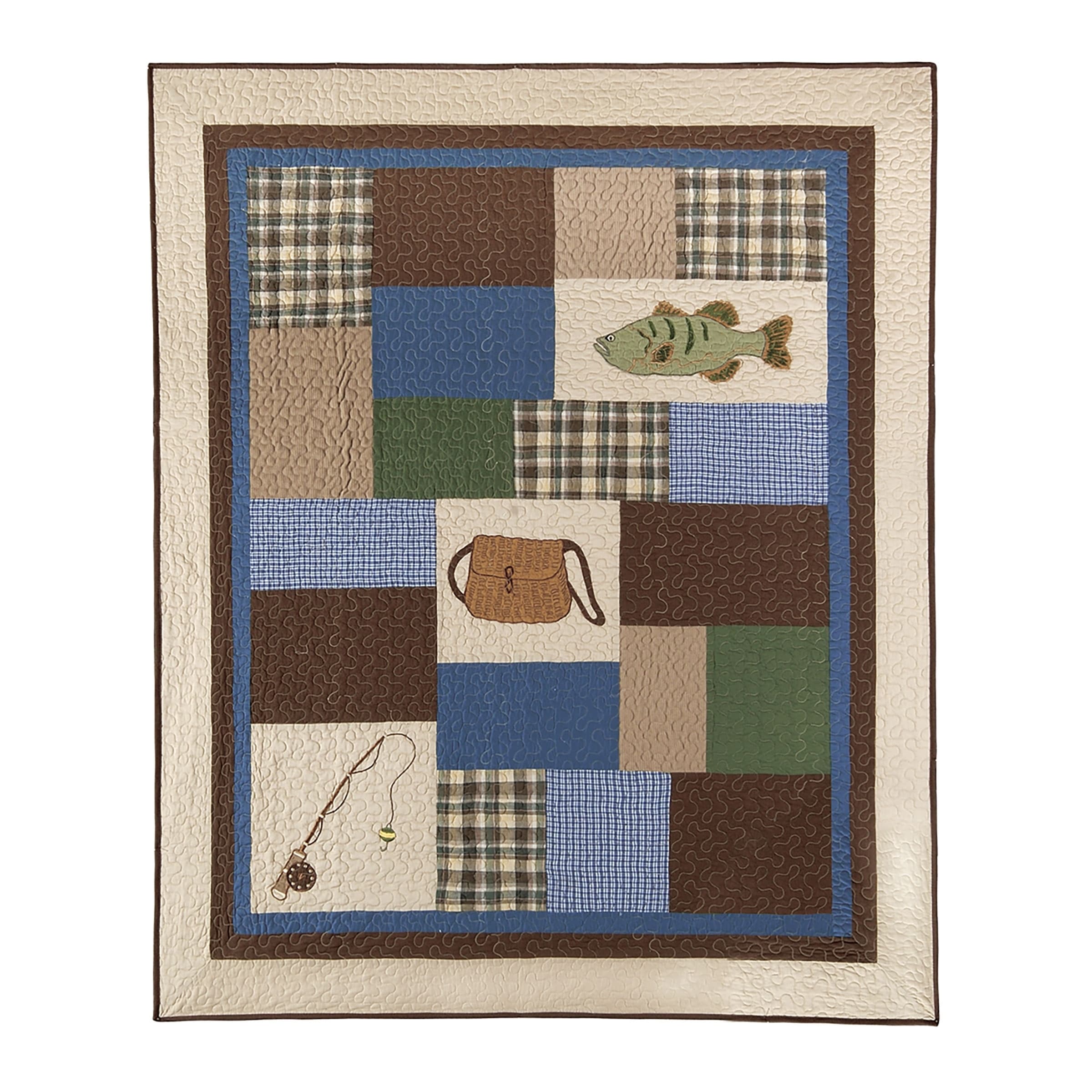Hook, Line, & Sinker Throw Blanket