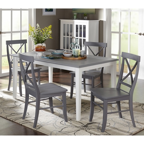 Shop Simple Living 5-piece Helena Dining Set - Overstock - 10601859