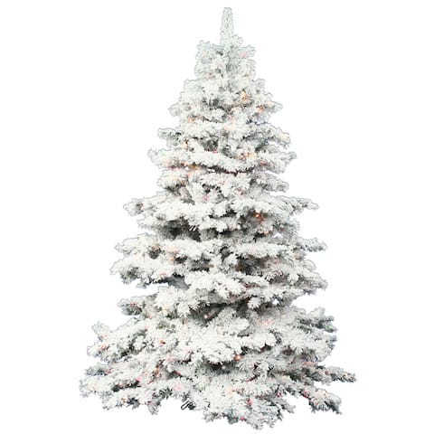 Flocked Christmas Greenery Find Great Christmas Deals Shopping At Overstock
