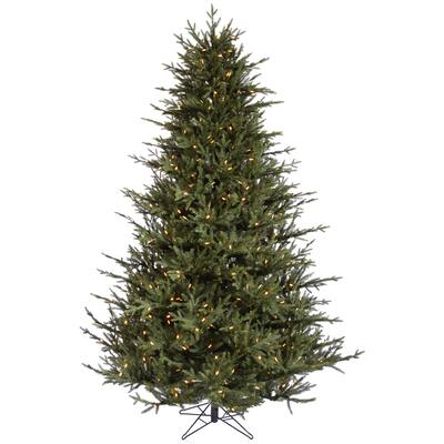6.5' x 56" Itasca Frasier Tree with 600 Warm White Italian LED Lights