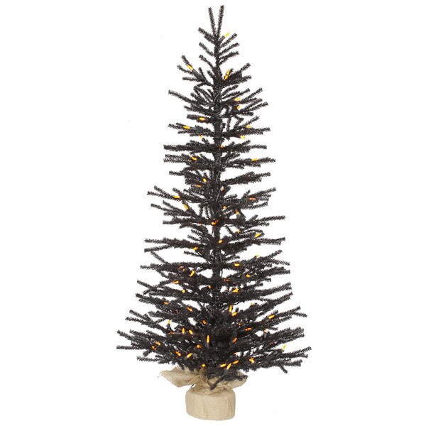 48 Pre Lit Black Pistol Artificial ChristmasTree 48 Pre Lit Black Pistol Artificial ChristmasTree