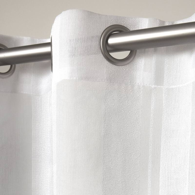 ATI Home Apollo Sheer Grommet Top Curtain Panel Pair