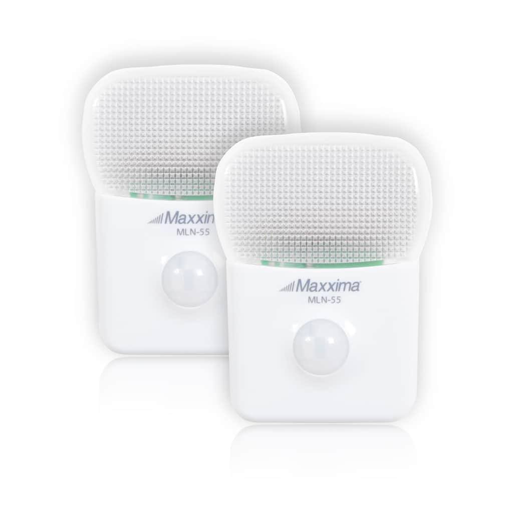 Maxxima LED Motion Activated Night Light with 5 LEDs (Pack of 2)