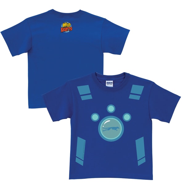 Wild Kratts Creature Power Suit Royal Blue T-Shirt