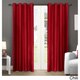 ATI Home Chatra Faux Silk Grommet Top Panel Curtains - Free Shipping On ...