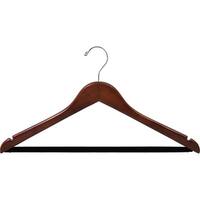 Designstyles Smoke Acrylic Clothes Hangers With Pants Bar, Luxurious & Heavy -duty Chrome Hooks, Perfect For Suits And Slacks - 10 Pack : Target