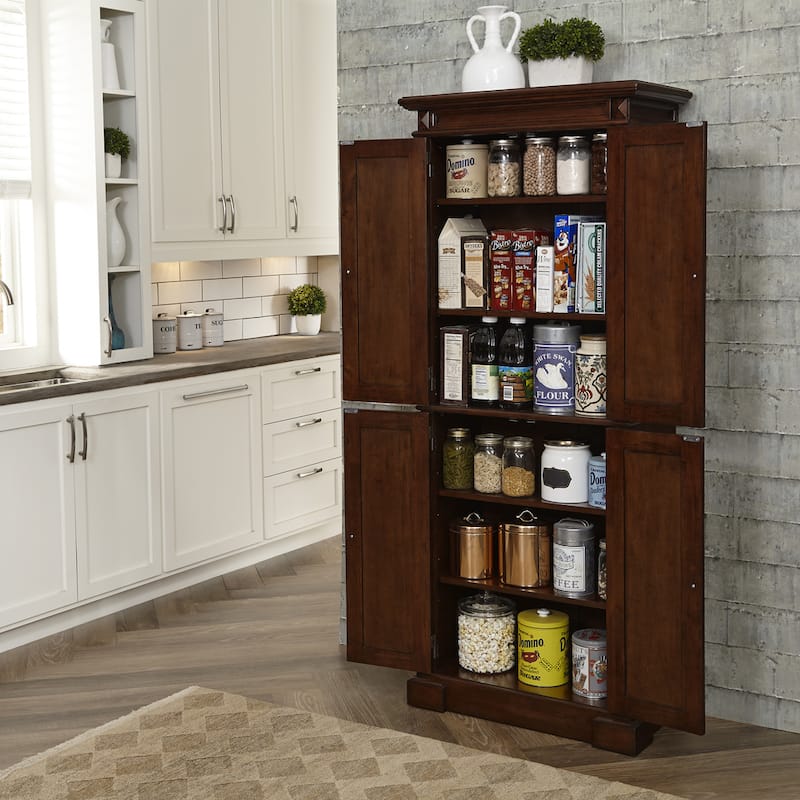 Homestyles Americana Brown Pantry