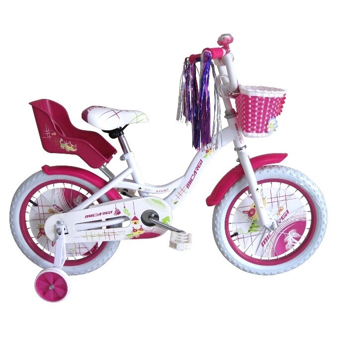 girl bike baby doll carrier